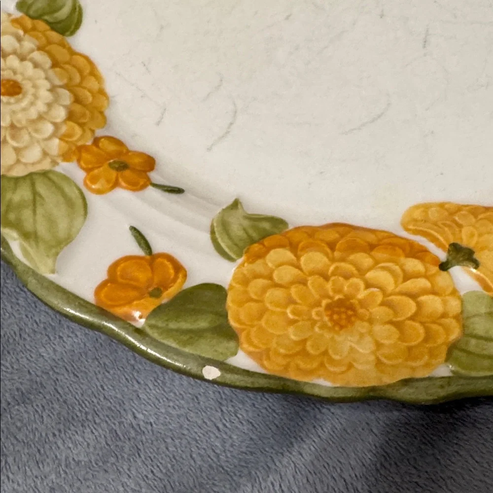 Vintage‎ Metlox Poppytrail Sculpted Zinnia 10.5